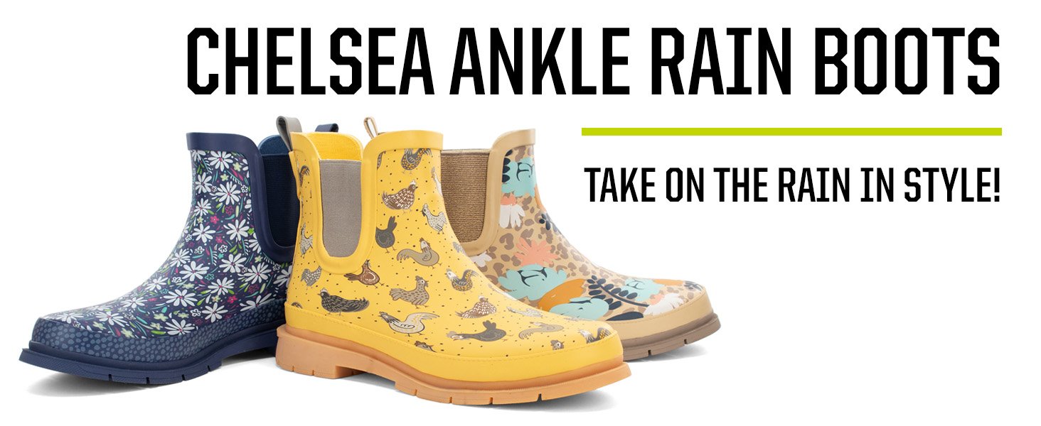 Ankle Rain Boot