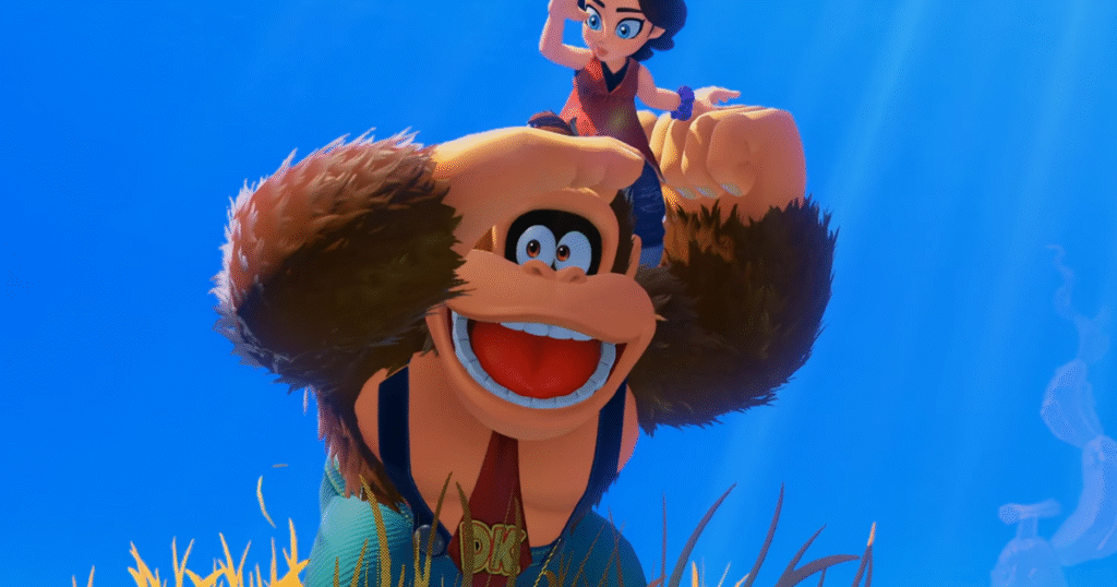 Donkey Kong Bananza's destruction gameplay all started as a goomba with giant arms