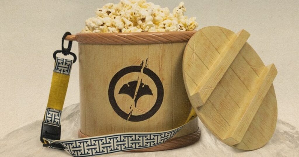 Ghost of Yōtei popcorn bucket proves bizarrely popular, sells out within hours