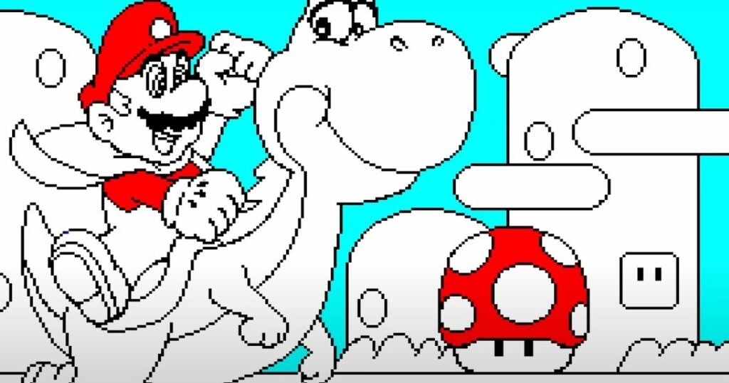 Mario Paint finally comes to Nintendo Switch Online, and it makes great use of an underused Switch 2 feature