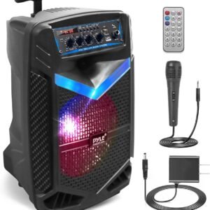 bluetooth speaker with wireless mic