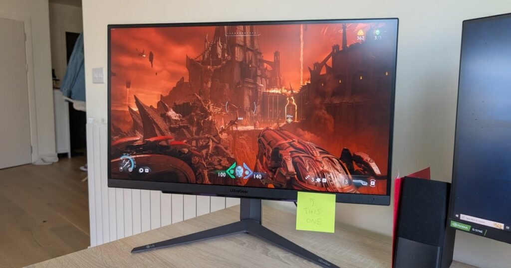 The 4K, 144Hz gaming monitor I use is £135 off for Prime Day – and $200 off in the US with no Amazon required