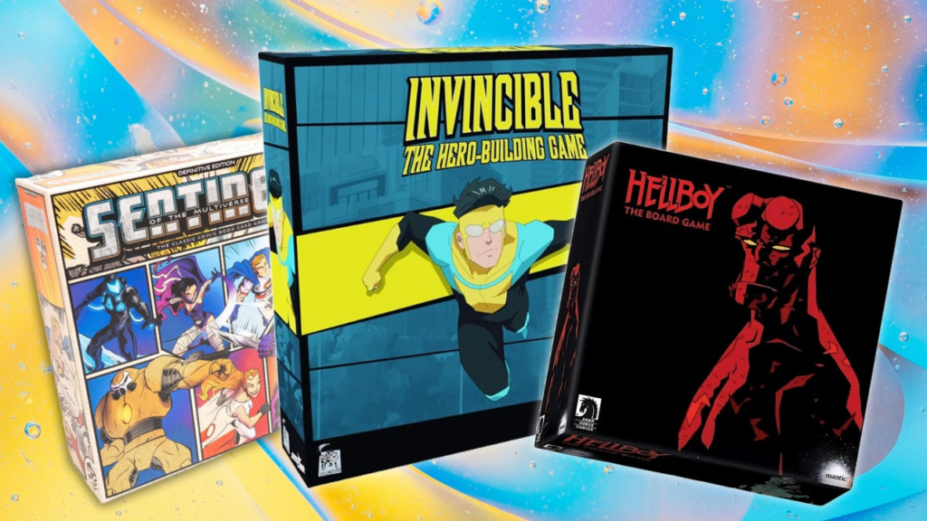 The Best Superhero Board Games for Fans of Comics and Fun