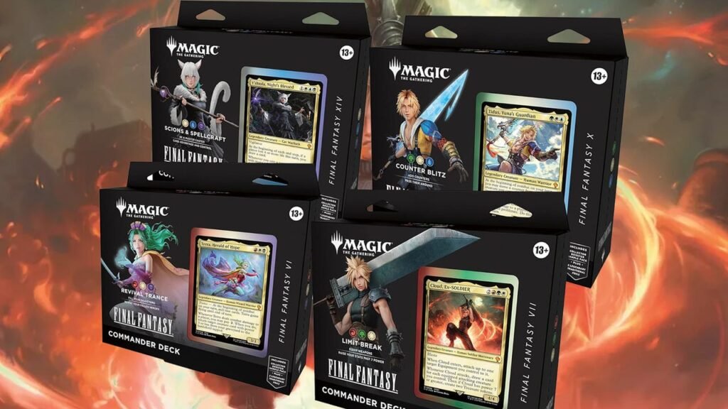 Amazon Has Finally Discounted Magic's Final Fantasy Commander Decks, With Three at Their Lowest Price Yet