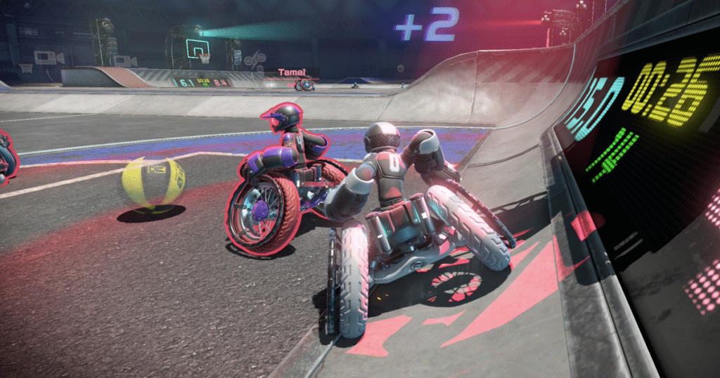 An afternoon with Drag x Drive reveals a game with a lovely bloodthirsty edge - and a disappointing irony to accessibility representation
