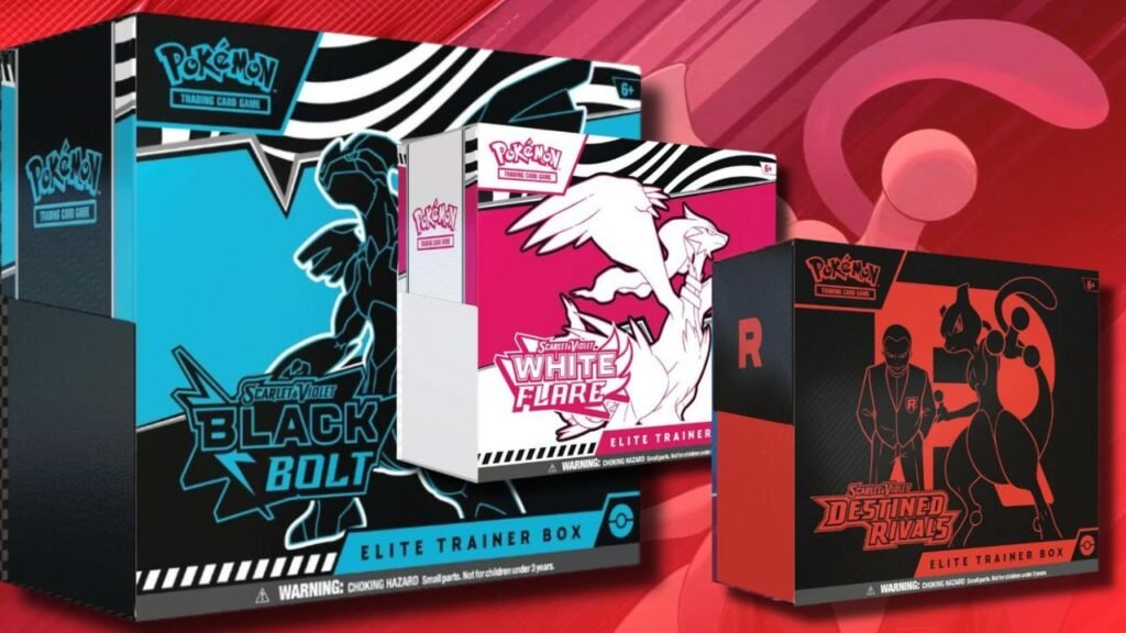Black Bolt, White Flare, Destined Rivals ETBs Price Drops at Amazon