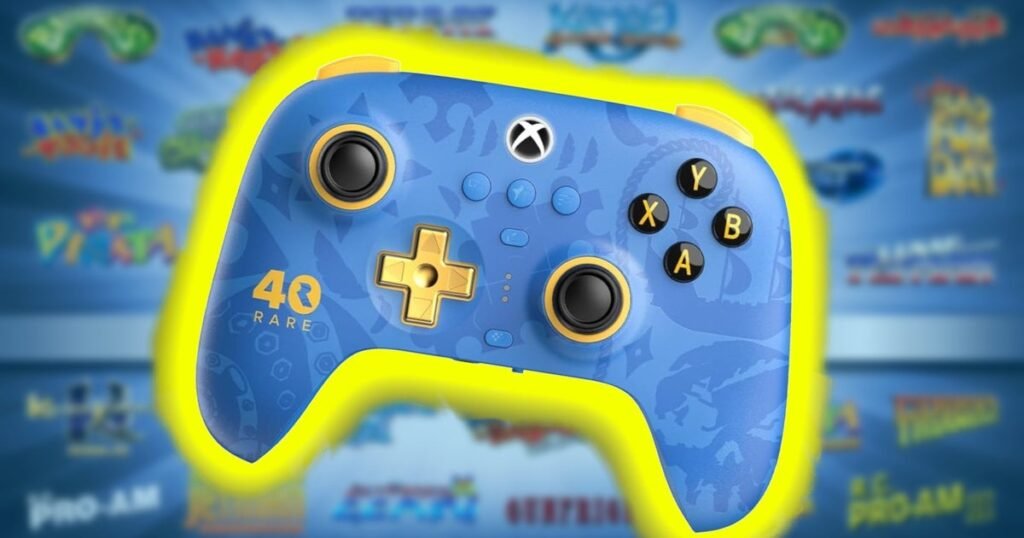 It's been a rough year for Rare but at least Xbox is celebrating its 40th anniversary with... a licensed controller