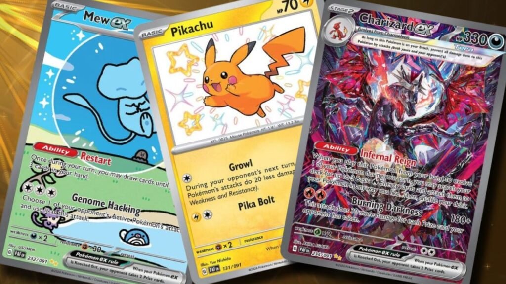 Mew ex, Charizard ex, Glaceon GX, and More (August 4)