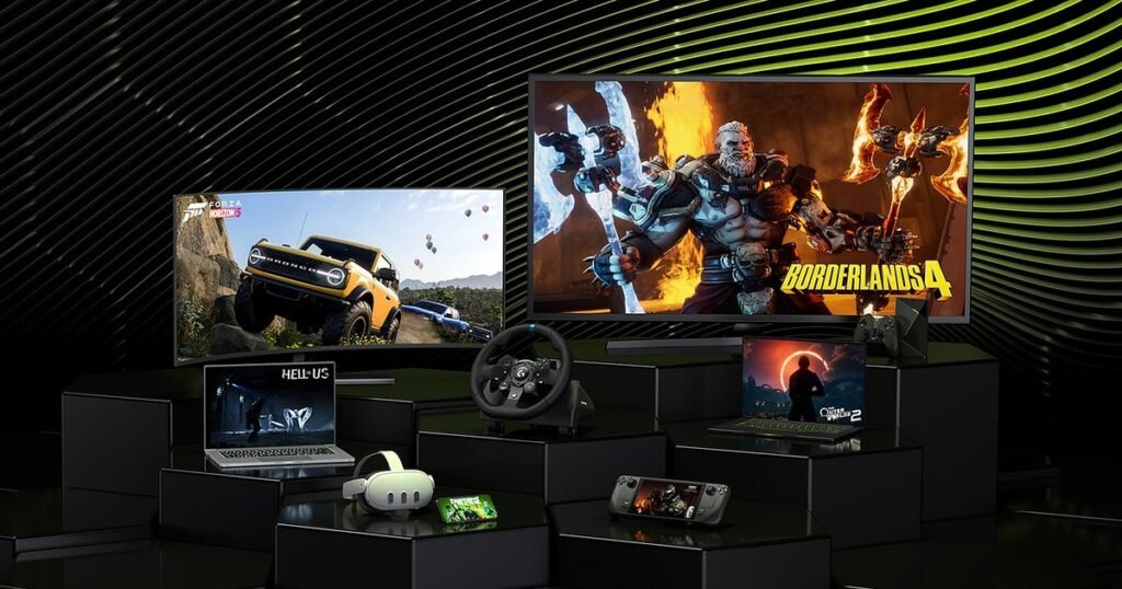 Nvidia's PS5 Pro GeForce Now gamescom comparison demo is one of the most audacious I've seen in years