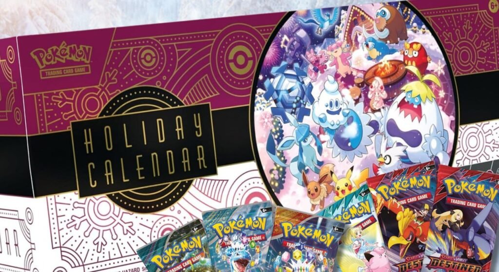 The 2025 Pokémon TCG Holiday Calendar Is Stacked With Booster Packs