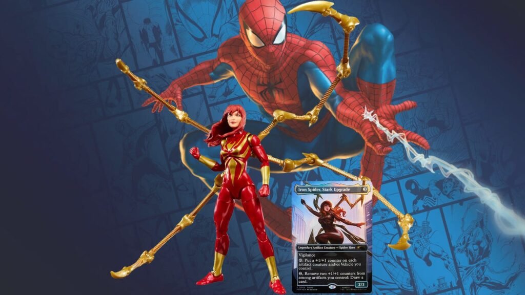 These Marvel Legends Figures Will Launch With Spider-Man Magic: The Gathering Cards