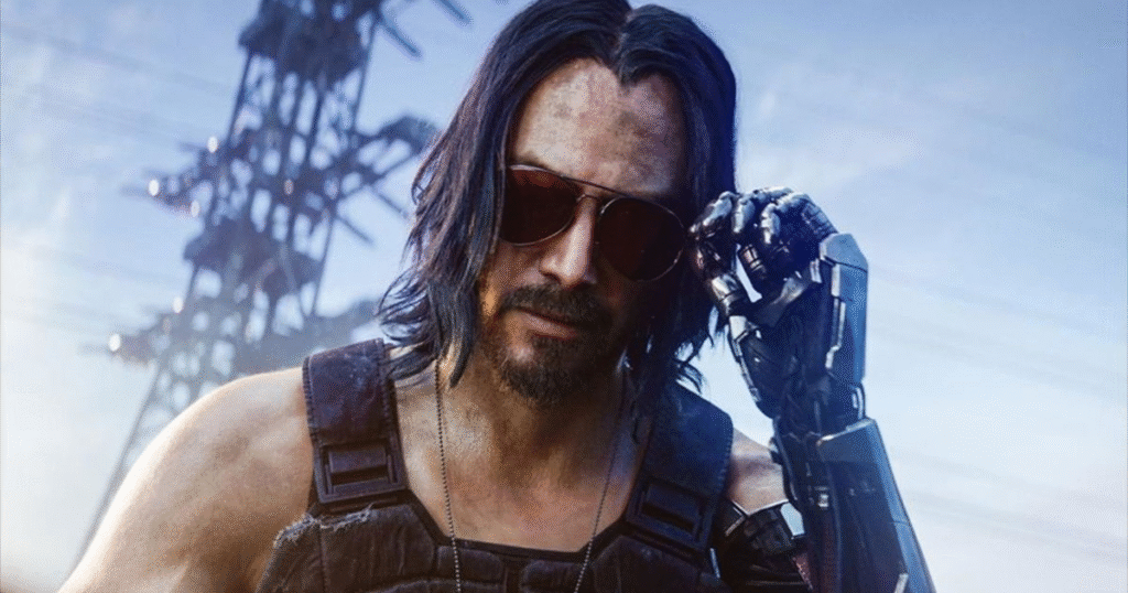 Breathtaking Keanu Reeves would "love" to be Johnny Silverhand in Cyberpunk 2