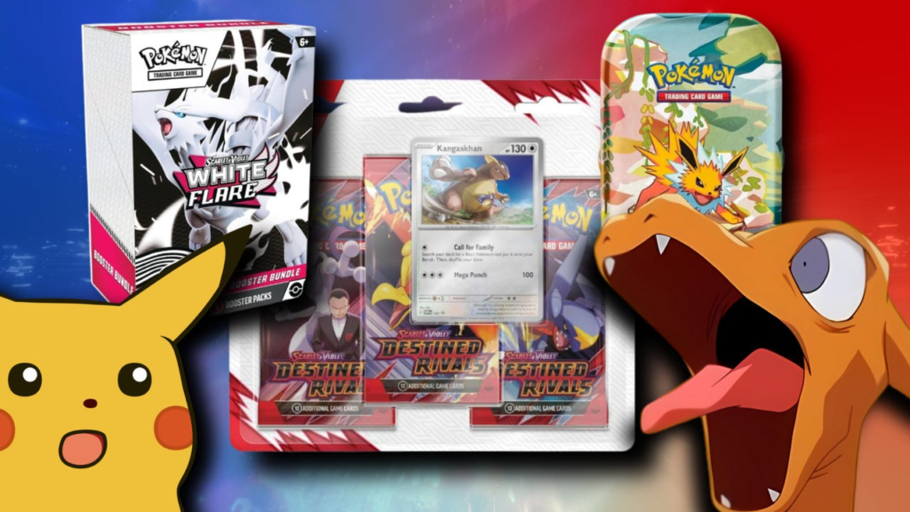 Pokémon TCG Discounts on Destined Rivals, Prismatic Evolutions, White Flare, and More