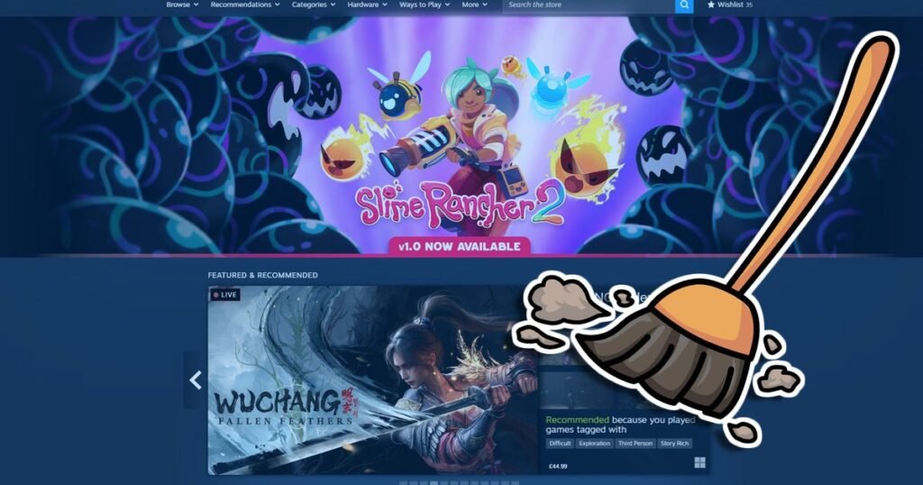 Steam gets a navigation-based overhaul and a much needed storefront tidy up
