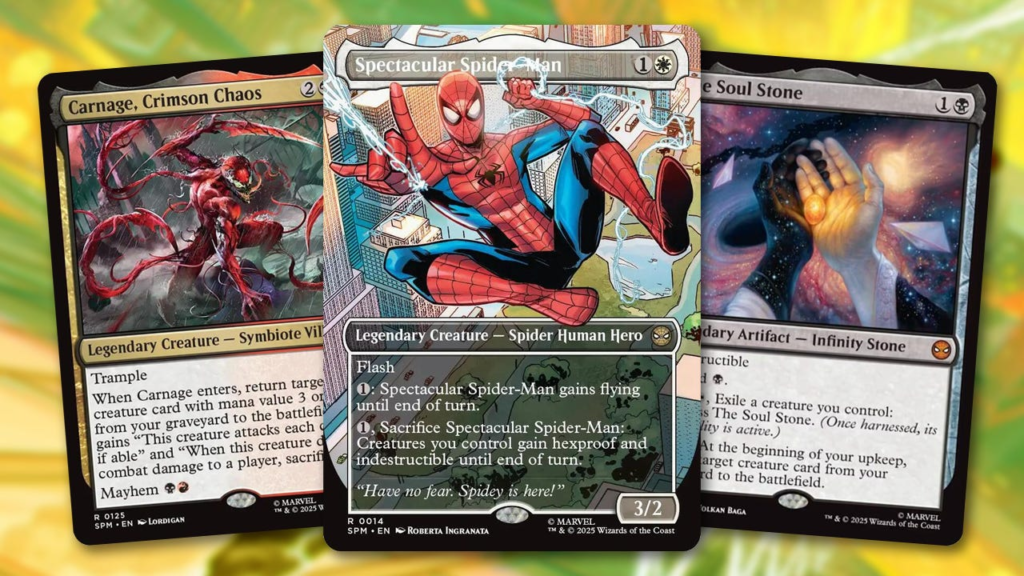 The Gathering Cards from Marvel's Spider-Man