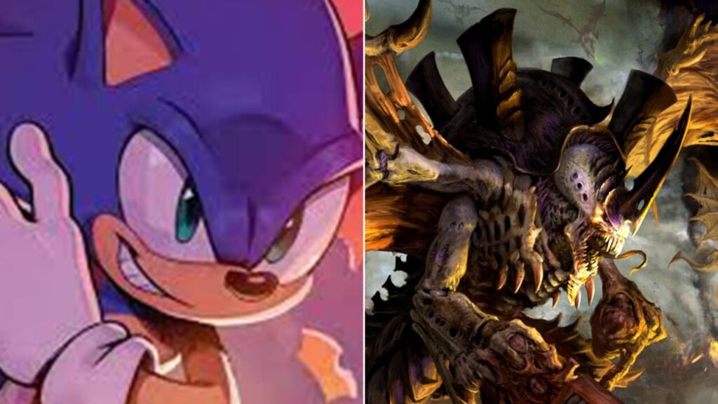 The Gathering’s Sonic the Hedgehog Team-Up Sends a Warhammer 40K Tyranid Card Soaring 350%