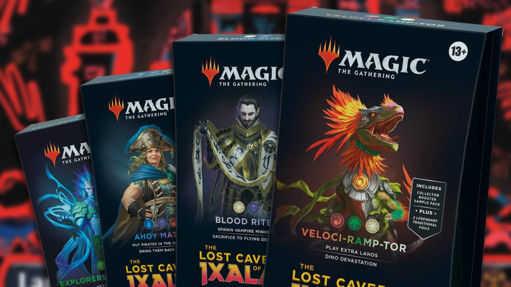 Amazon Drops MTG's Lost Caverns of Ixalan Commander Deck Bundle to an All Time Low