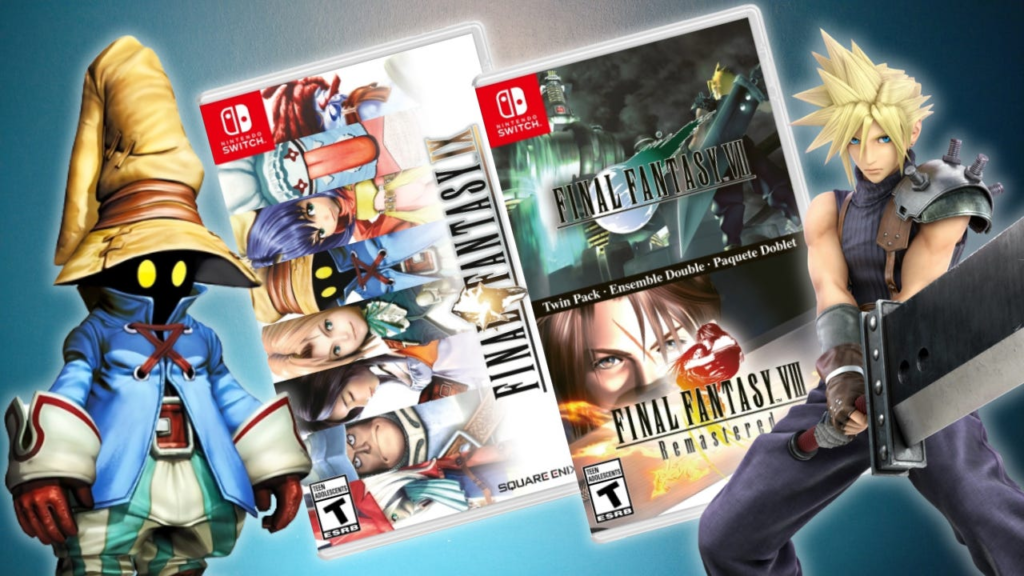 Final Fantasy 7, 8, and 9 Physical Editions for Switch Are Up for Preorder