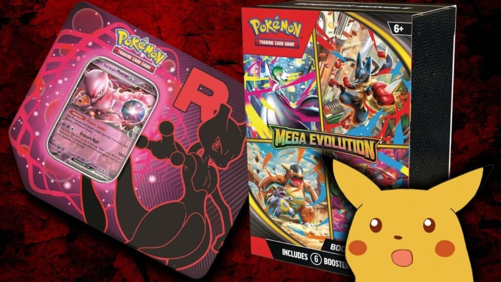 Team Rocket Tin Under Market Value and Mega Evolution Discounts