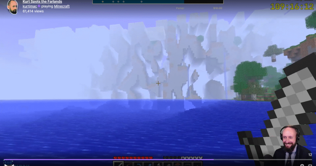 The Far Lands! Over 14 years later, the edge of a Minecraft world has been reached