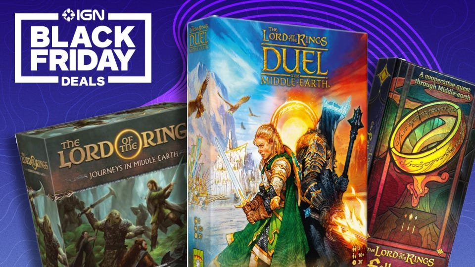 A Bunch of Lord of the Rings Board Games Are Getting Limited Black Friday Discounts