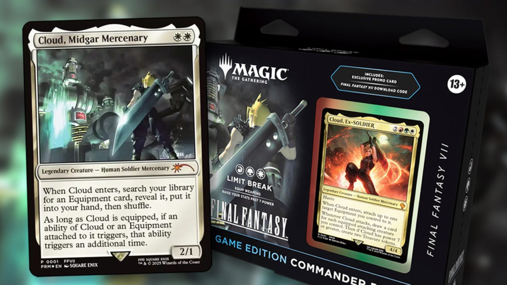 Magic's New Final Fantasy 7 Game Edition Commander Deck Preorders Are Finally Back in Stock at Amazon