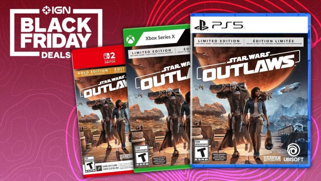 Score Star Wars Outlaws on PS5, Xbox Series X, and Switch 2 at Its Lowest Price Yet for Black Friday