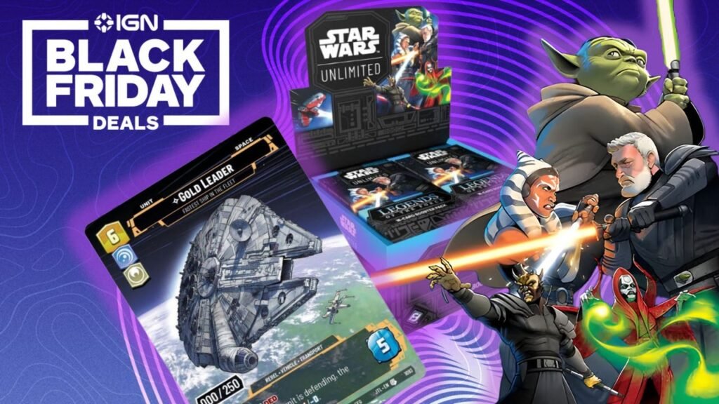 The Best Black Friday Deals on Star Wars Unlimited Sealed Products and Single Cards