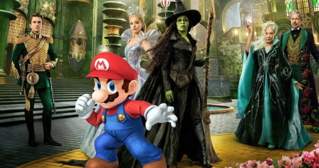 There's apparently a very good Mario-themed reason you should go and see Wicked: For Good this November