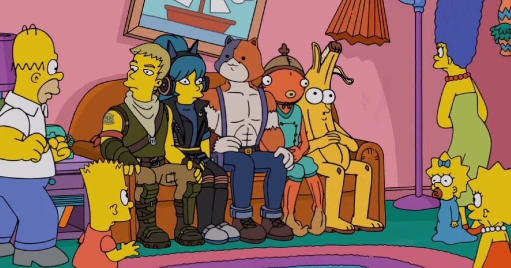 We all know that The Simpsons has come to Fortnite, but did you know that Fornite has also come to the latest episode of The Simpsons?