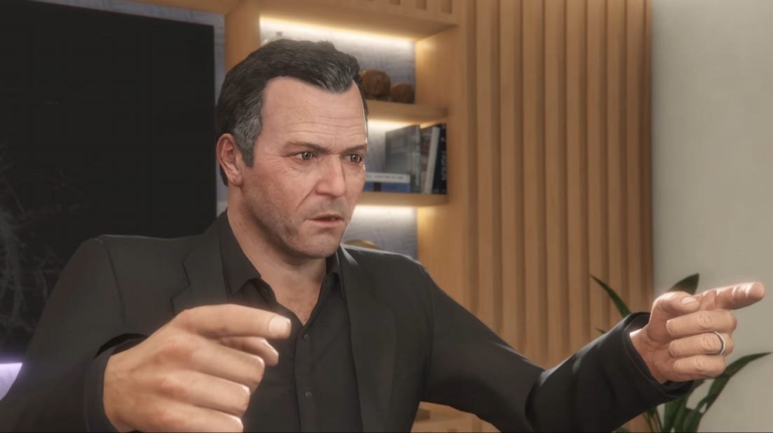 GTA Online Update Reveals First Look at Michael in the Grand Theft Auto Universe Since GTA 5 Launched Back in 2013 — and Settles Any Lingering Canon Ending Questions