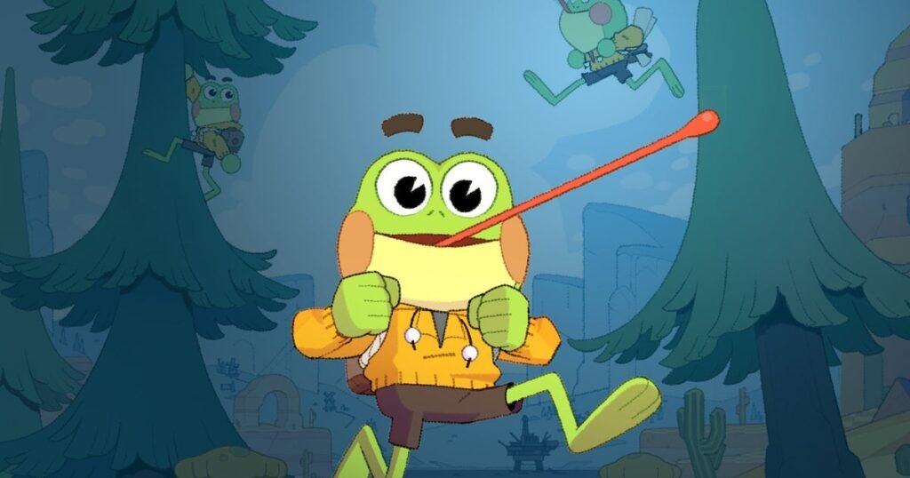 Big Hops uses the greats of platforming history - including Tomb Raider and a dash of Galleon - to create something distinct and wonderful