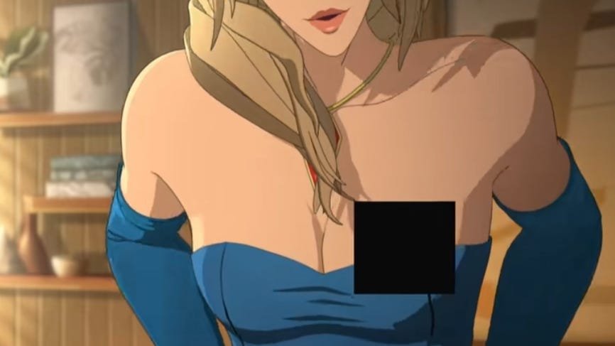 Nintendo Responds to Switch Game Censorship That Left Dispatch's Nudity Permanently Covered With Black Boxes