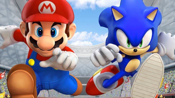 Nintendo Unhappy at Sega Mascot's Foot During Mario & Sonic at the Olympic Games Development