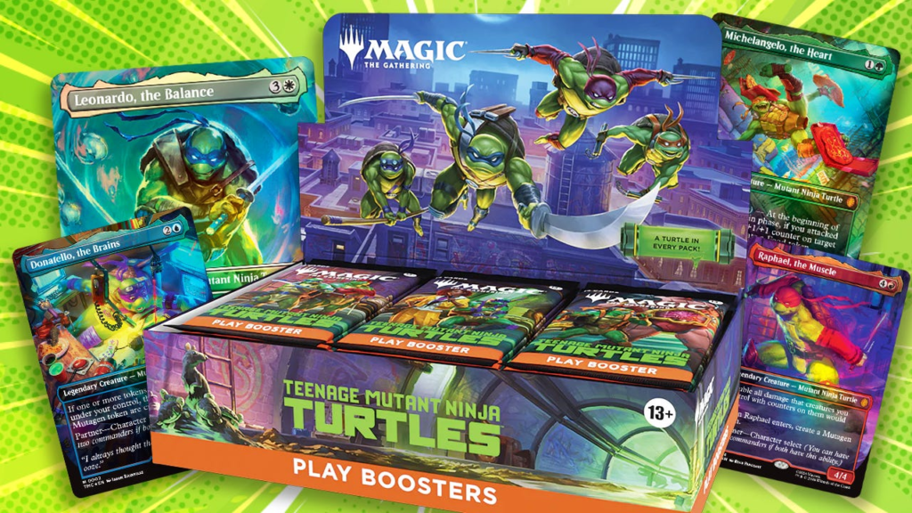 The Gathering's TMNT Booster Boxes Preorders Today (Lowest Price Ever)