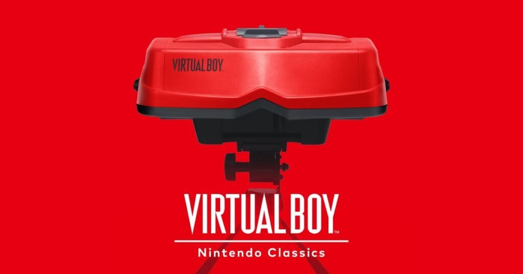 Virtual Boy Nintendo Classics for Switch consoles detailed