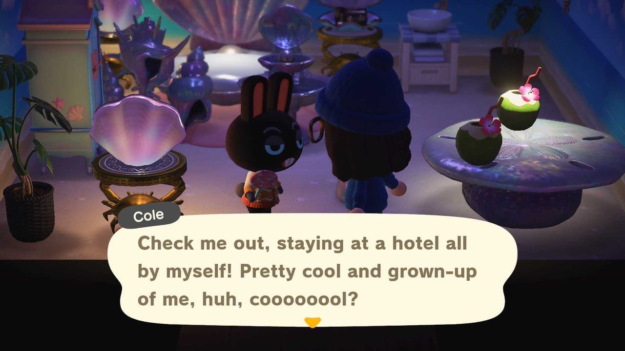 You Can't Invite Hotel Visitors to Move to Your Island in Animal Crossing: New Horizons, and We're All Bummed About It