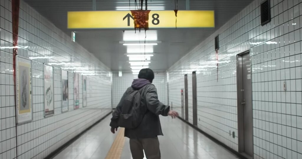 Cult Japanese horror game Exit 8 gets bloody new film trailer, ahead of April release