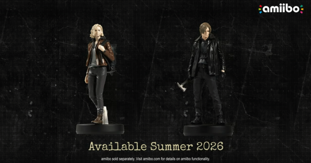 Grace and Leon are getting Resident Evil Requiem Amiibos