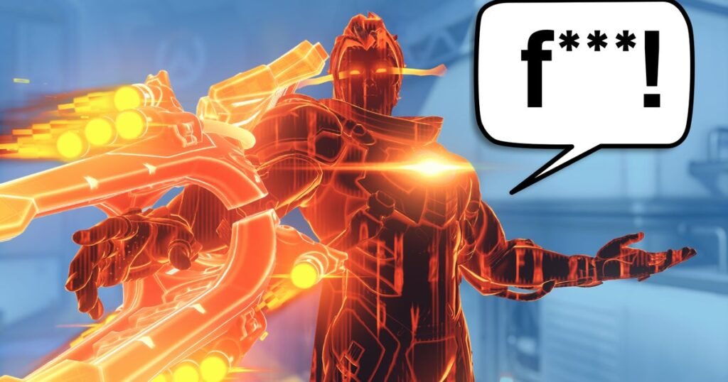 Overwatch nearly had an f-bomb problem