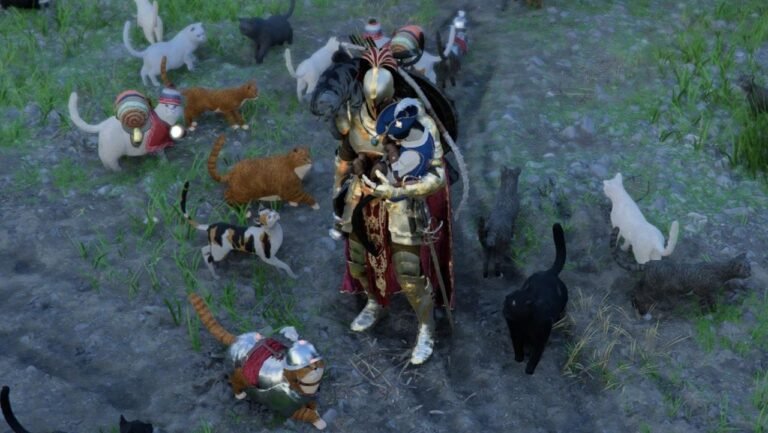 Crimson Desert Fans Are Playing the Game Like a Cat Sim