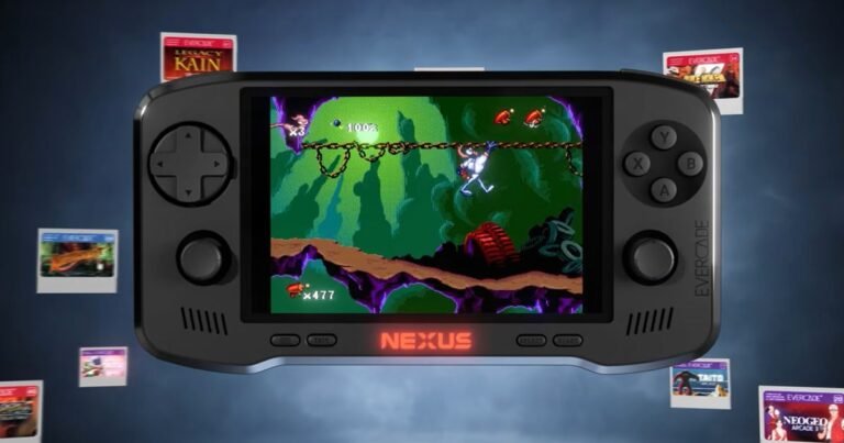 Evercade's next-gen retro gaming handheld is the Evercade Nexus