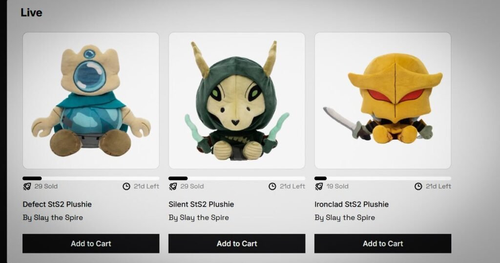 Mega Crit unveils Slay the Spire 2 plushies and oh dear I've bought two of them
