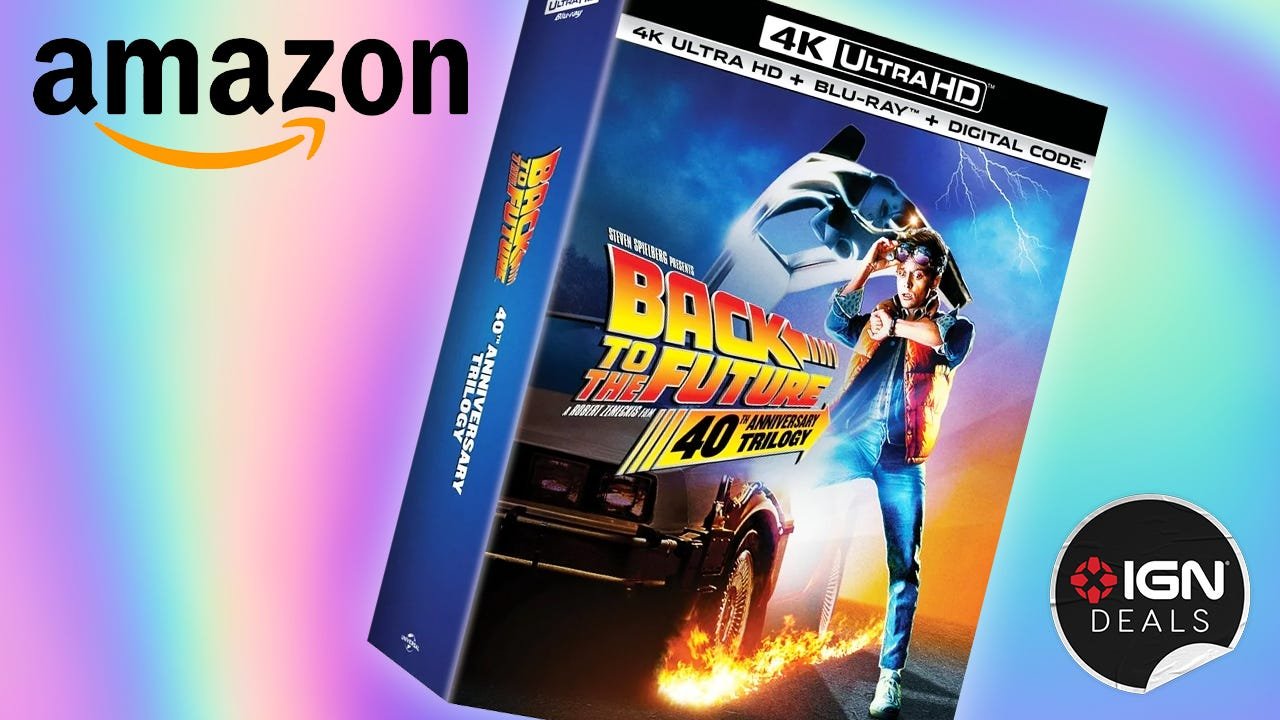 The Back to the Future Trilogy 40th Anniversary Edition 4K UHD and Blu-ray Set Drops to $29.99