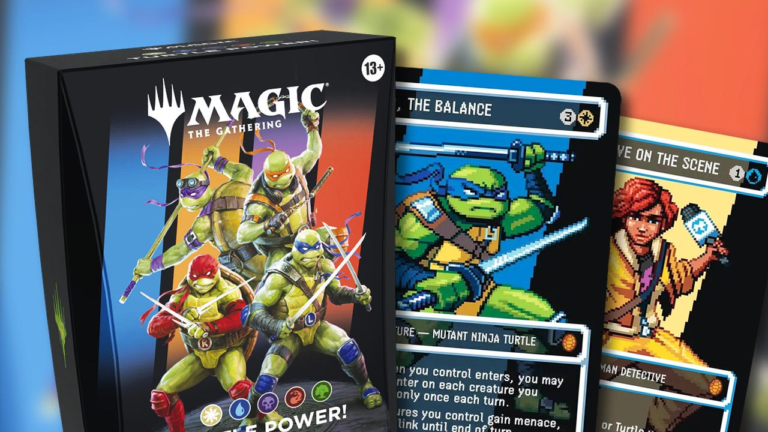 Turtle Power Commander Deck Preorders Are Heavily Discounted, and It's Out This Week