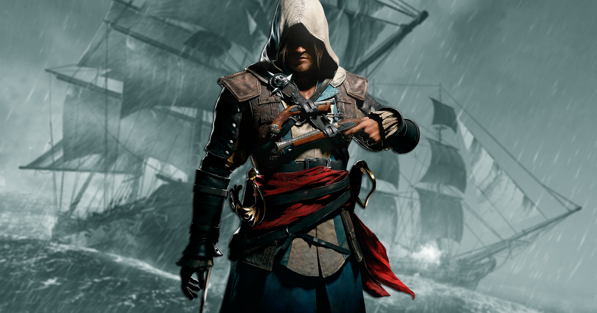 Ubisoft's worst-kept secret is finally official as Assassin's Creed Black Flag Resynced artwork is revealed