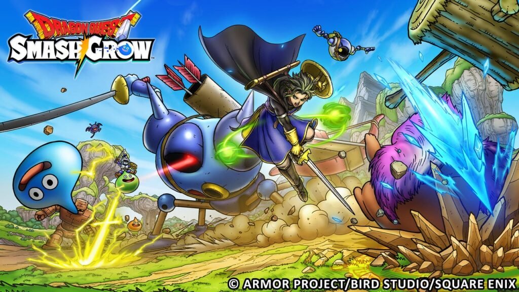 Action-Focused Roguelite Dragon Quest Smash/Grow Launches on iOS and Android