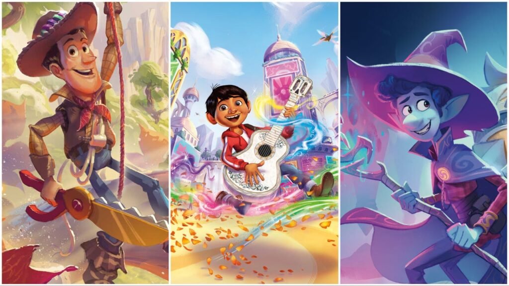 Disney Lorcana to Get Toy Story, Brave, The Incredibles, Monsters, Inc. Coco, and Onward Cards