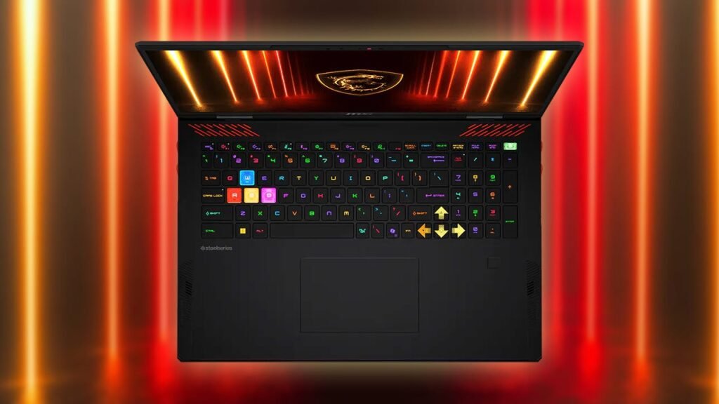 MSI's Flagship 18" 4K+ Gaming Laptop with AMD Ryzen 9 X3D CPU and RTX 5080 GPU for $2,599