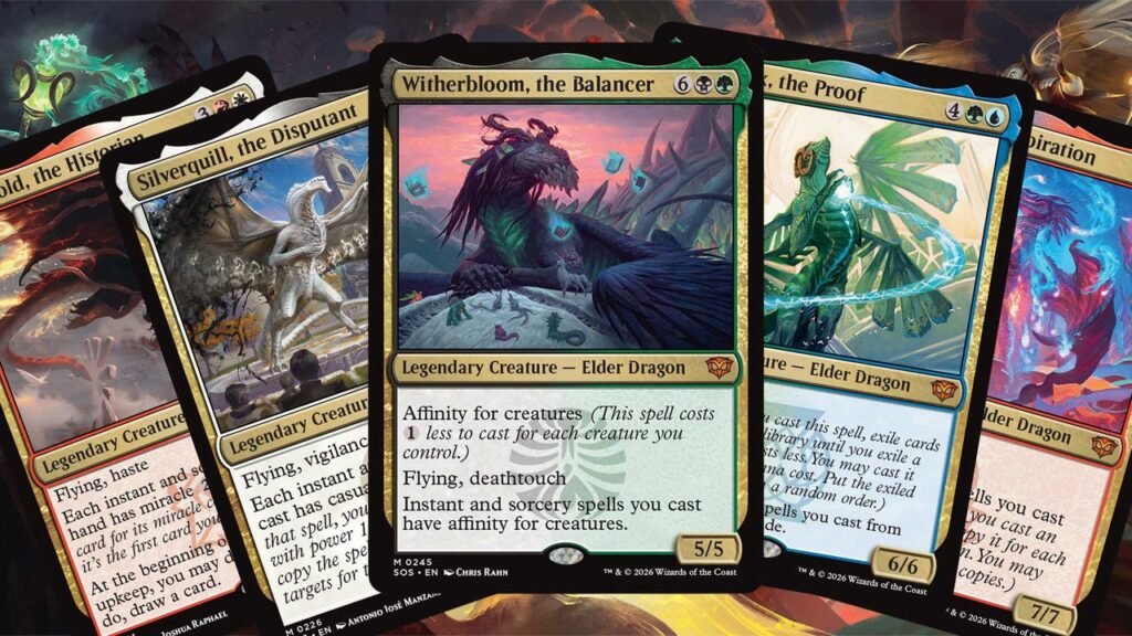 Magic’s New Secrets of Strixhaven Set Introduces Five New Elder Dragons: Let’s Rank Them